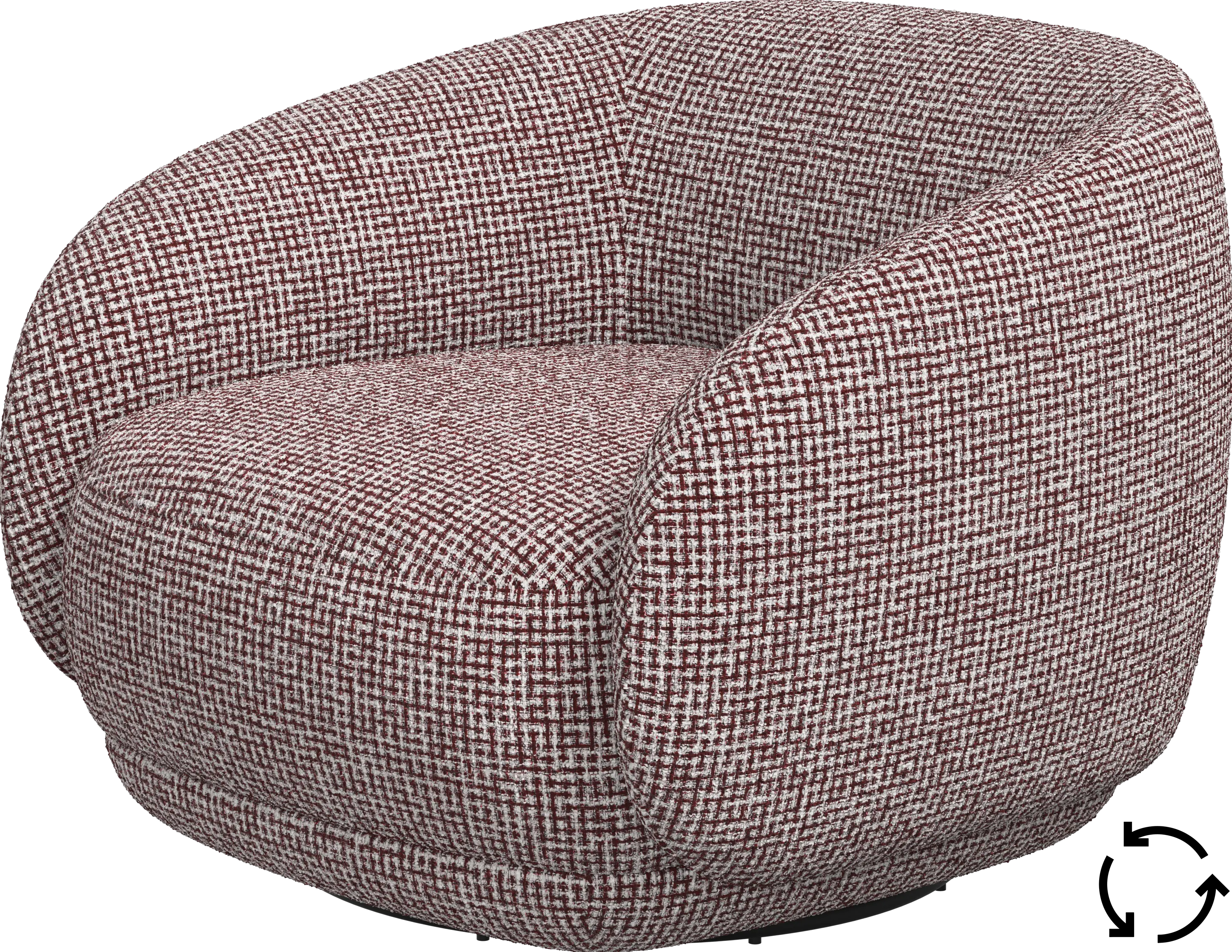 Bolzano 椅,带旋转底座